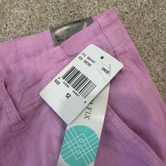 Kut from the Kloth Lilac Button-Front Pants - Picture 3 of 5